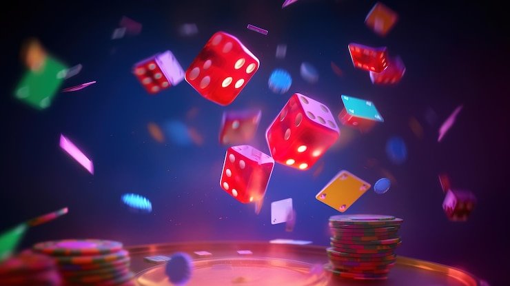 নীল ক্যাসিনো লবিতে cassino গেম বিভাগ